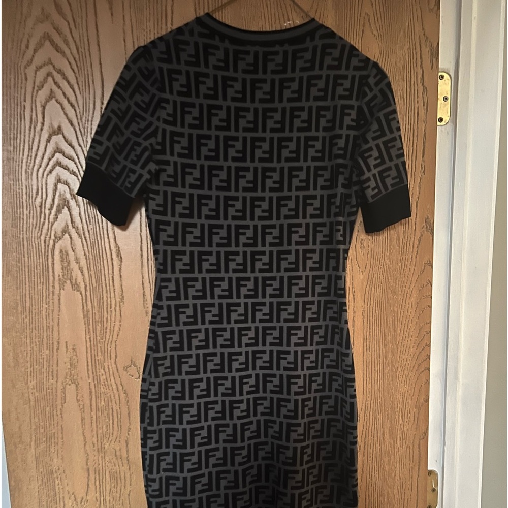 Fendi dress worn twice black and grey